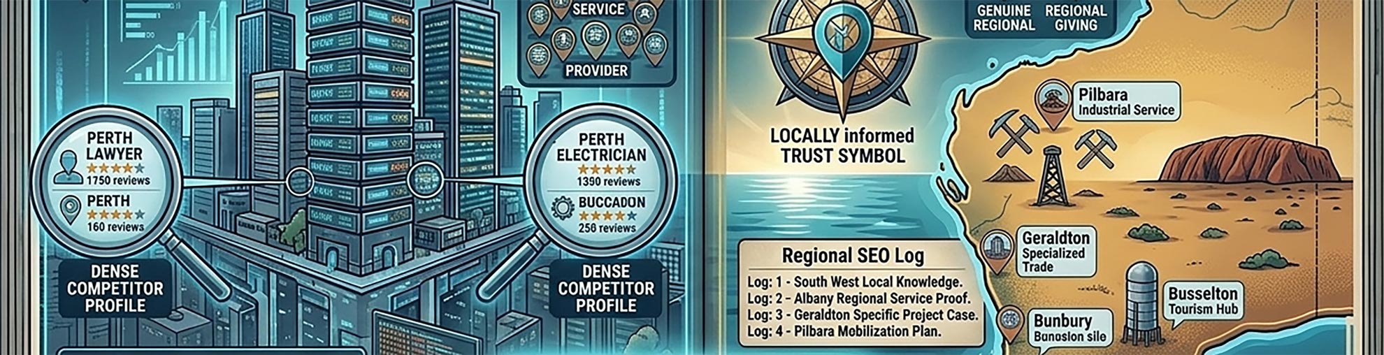 Perth SEO vs Regional WA SEO